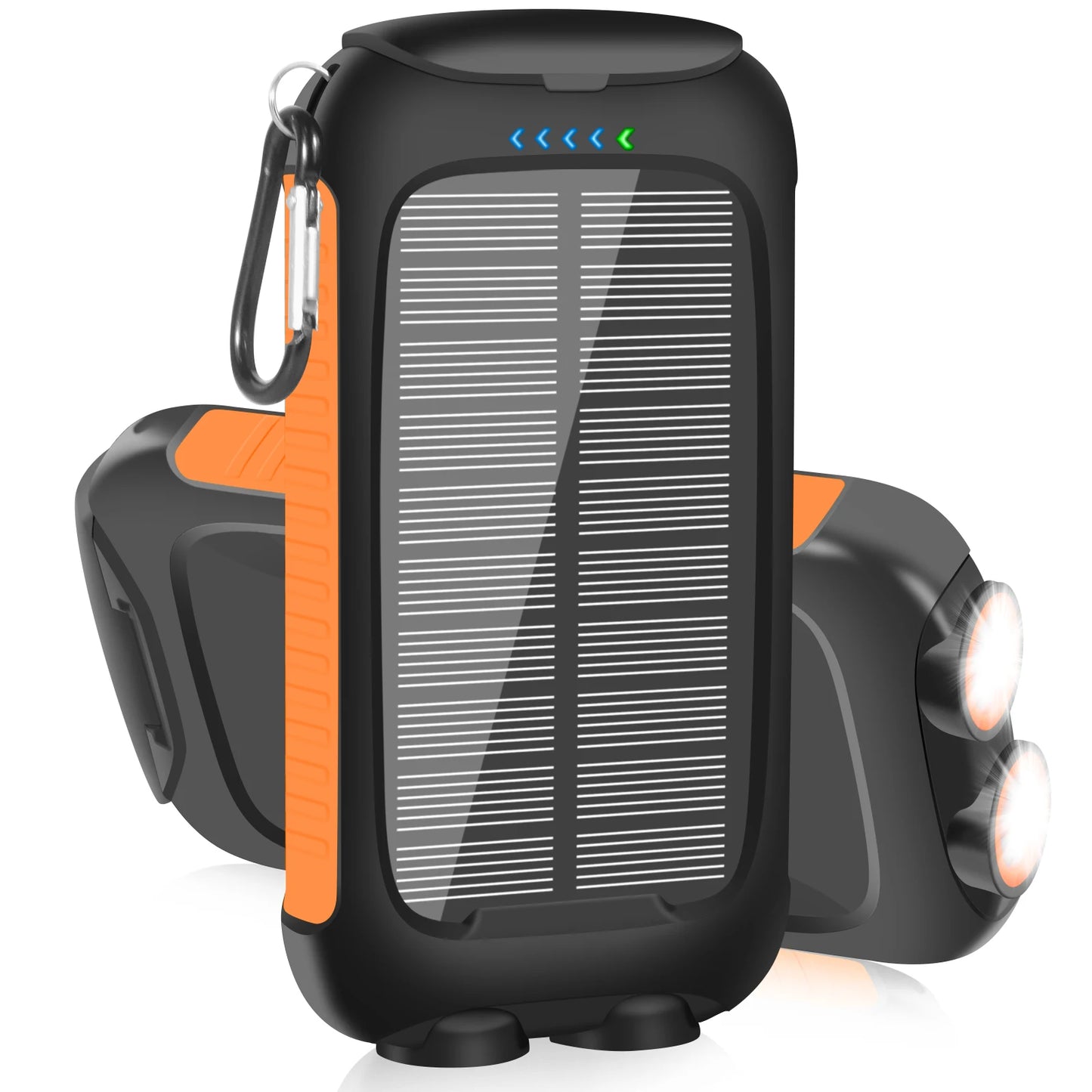 10000mAh Portable Waterproof Fast Charge Solar Power Bank