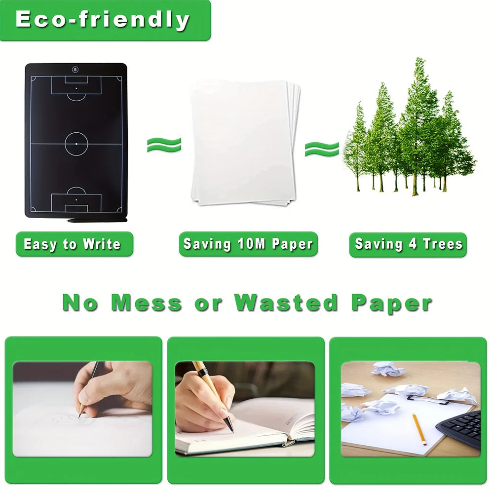 16 Inch LCD Electronic Football Tactical Board with