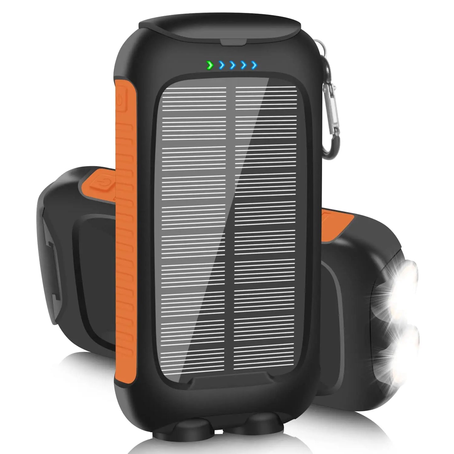 10000mAh Portable Waterproof Fast Charge Solar Power Bank