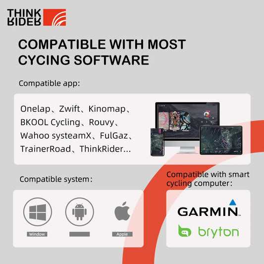 X2Max Smart Bike Trainer Built-in Power Meter power meter