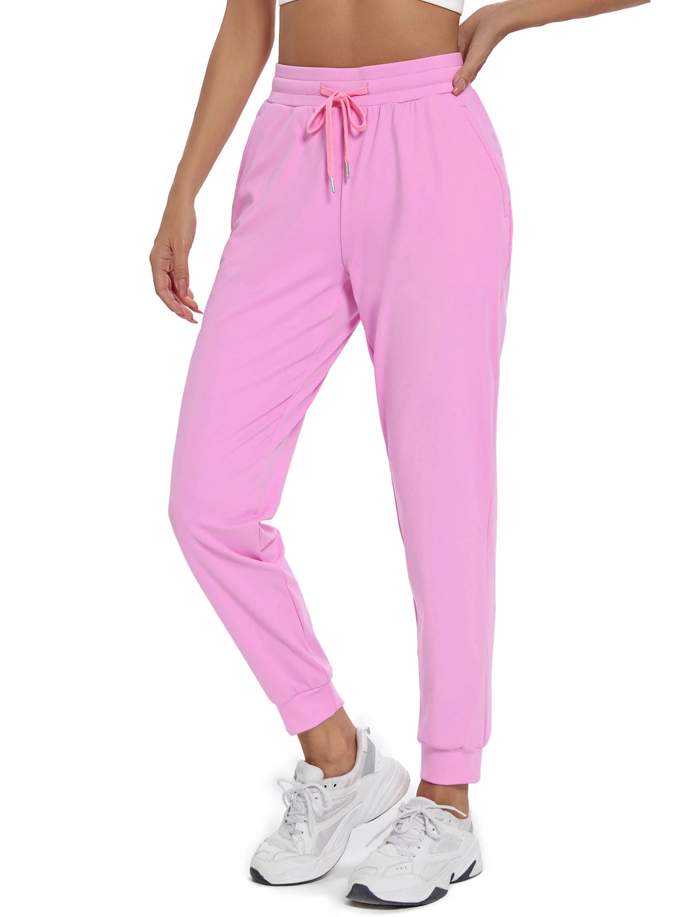 Women's Joggers with Pockets High Waisted