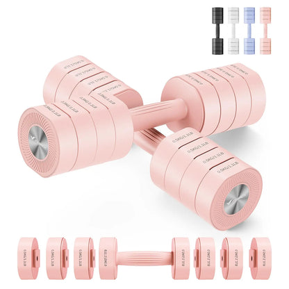 Adjustable Dumbbell Set of 2 for Women