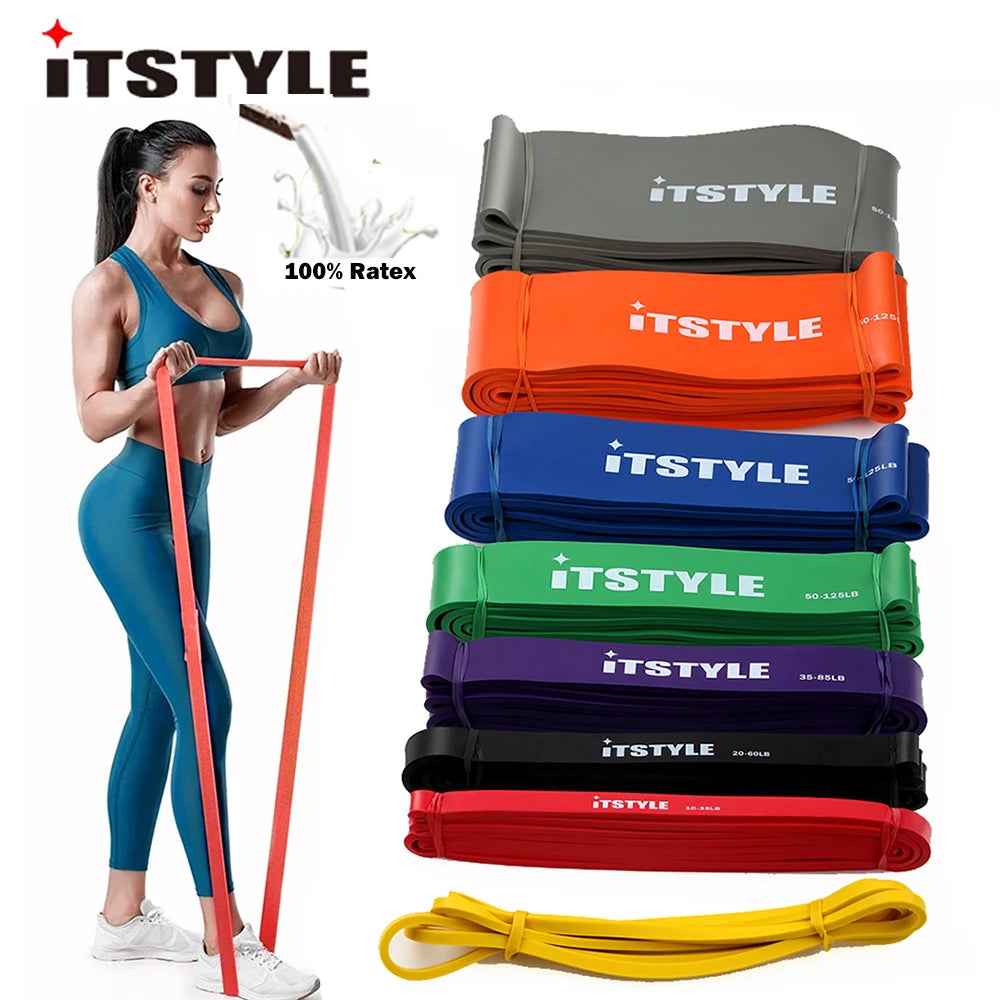 8 Level Resistance Bands Crossfit Latex Loop Strap Expander