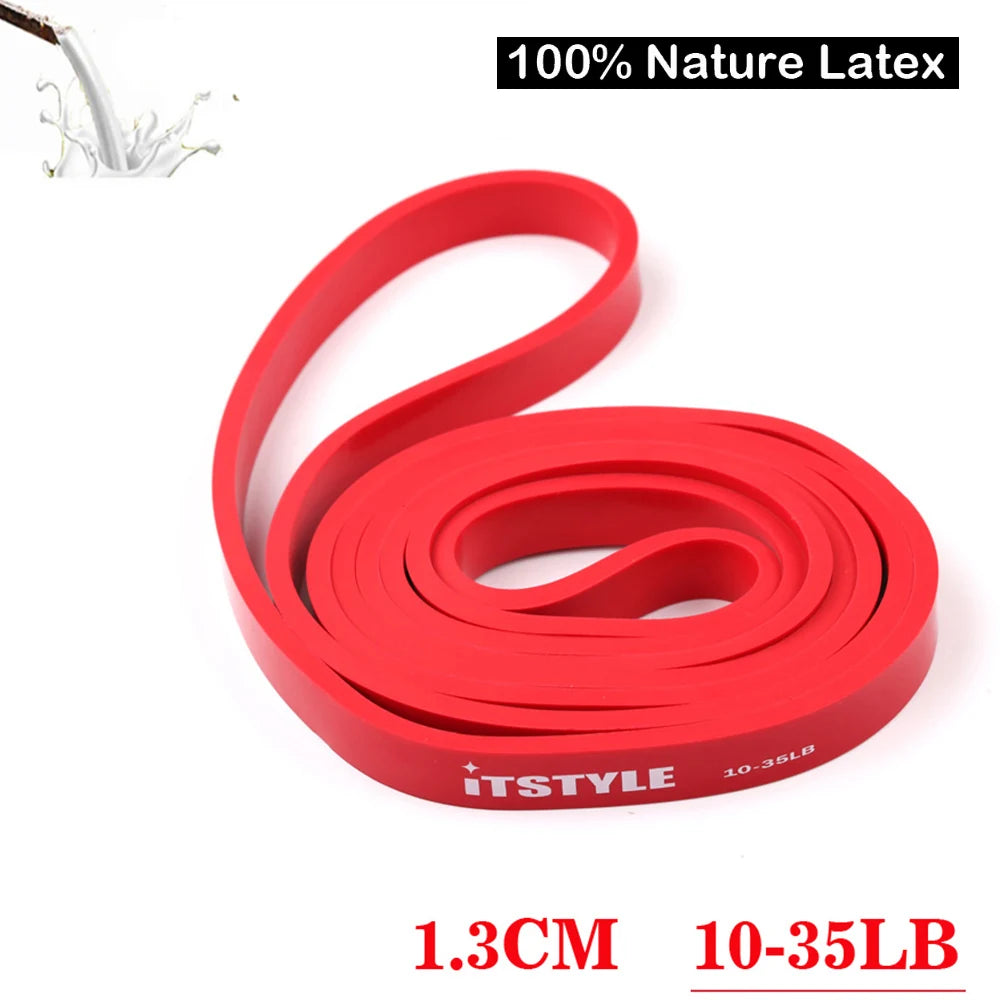 8 Level Resistance Bands Crossfit Latex Loop Strap Expander