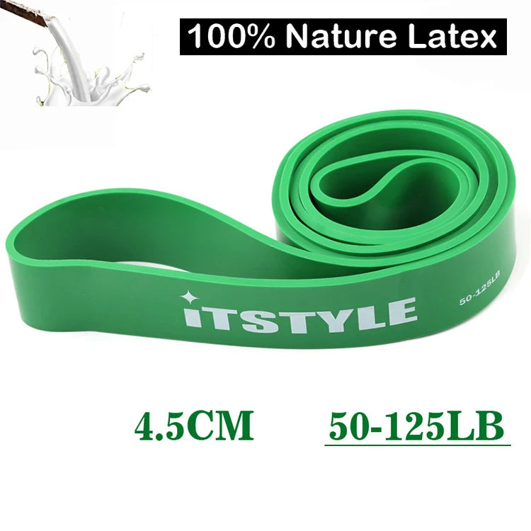 8 Level Resistance Bands Crossfit Latex Loop Strap Expander