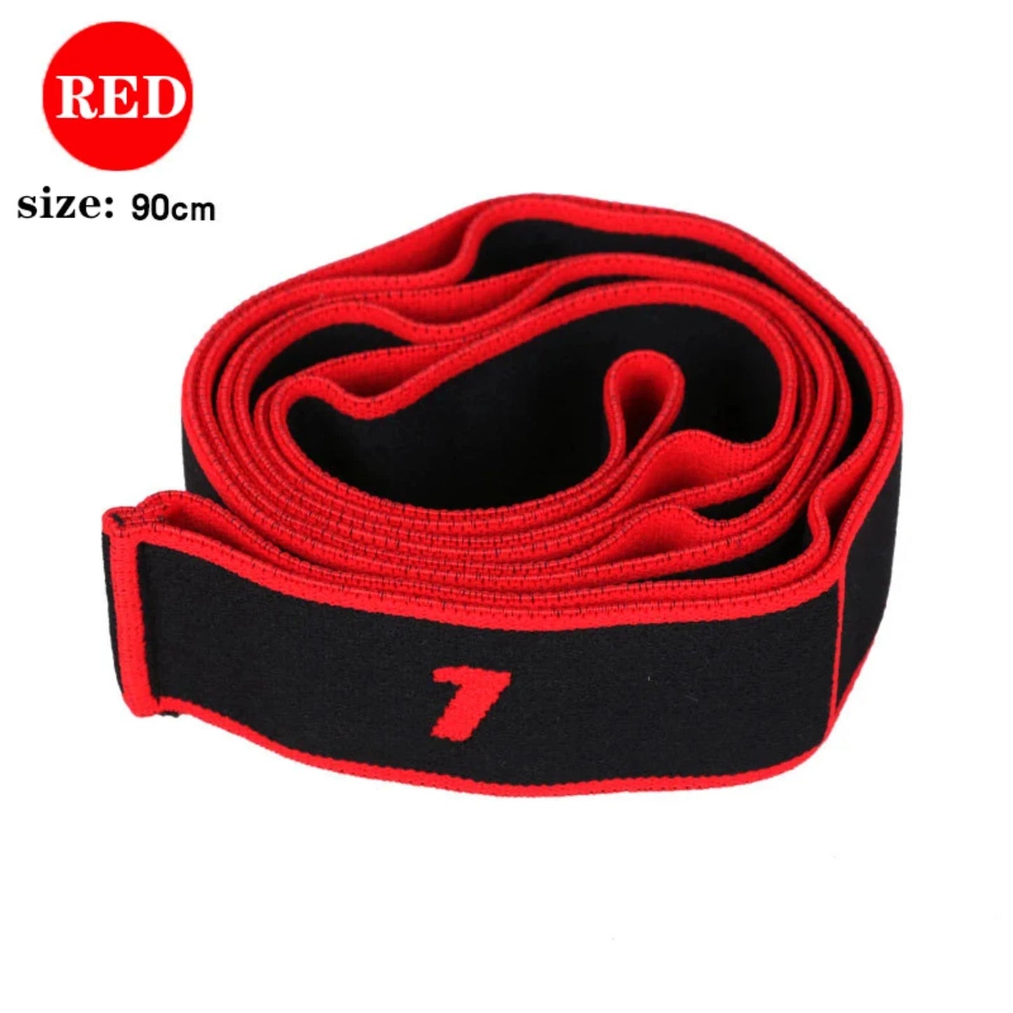 Stretchable & Durable Elastic Polyester Yoga Pull Strap Belt