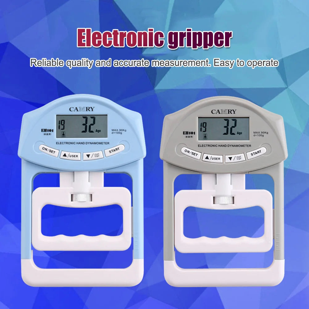 Grip Strength Tester 268Lbs/120Kg Digital Hand Dynamometer