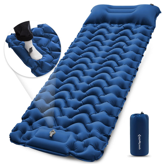 Ultralight Self Inflating Sleeping Pad with Pillow