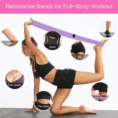 3Pcs Long Resistance Exercise Bands