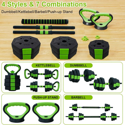 4 in 1 Adjustable Kettlebell