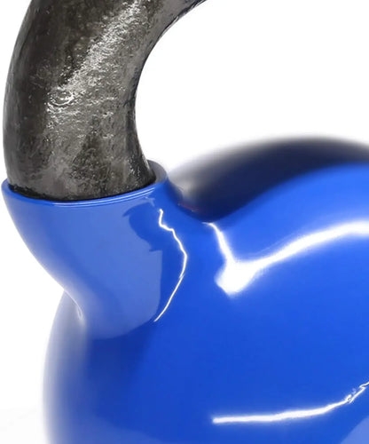 Vinyl Coated Blue Kettlebell Set