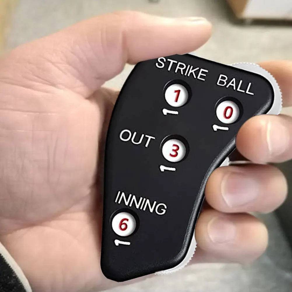 4 Wheel Non-Slip Baseball Umpire Clicker