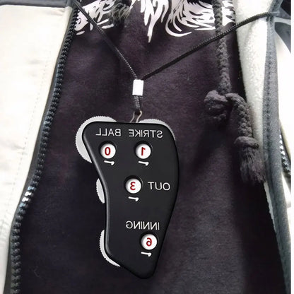 4 Wheel Non-Slip Baseball Umpire Clicker