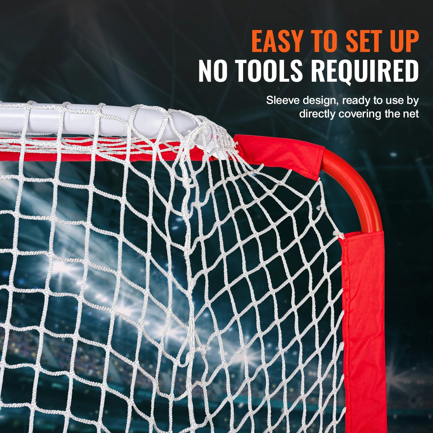 Portable Lightweight Steel Youth Street Hockey Net Goal