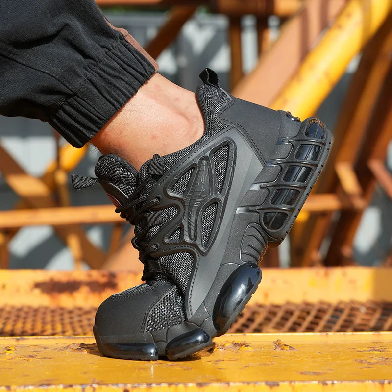 Breathable Anti-puncture Steel Toe Shoes