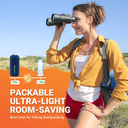 Ultralight Self Inflating Sleeping Pad with Pillow