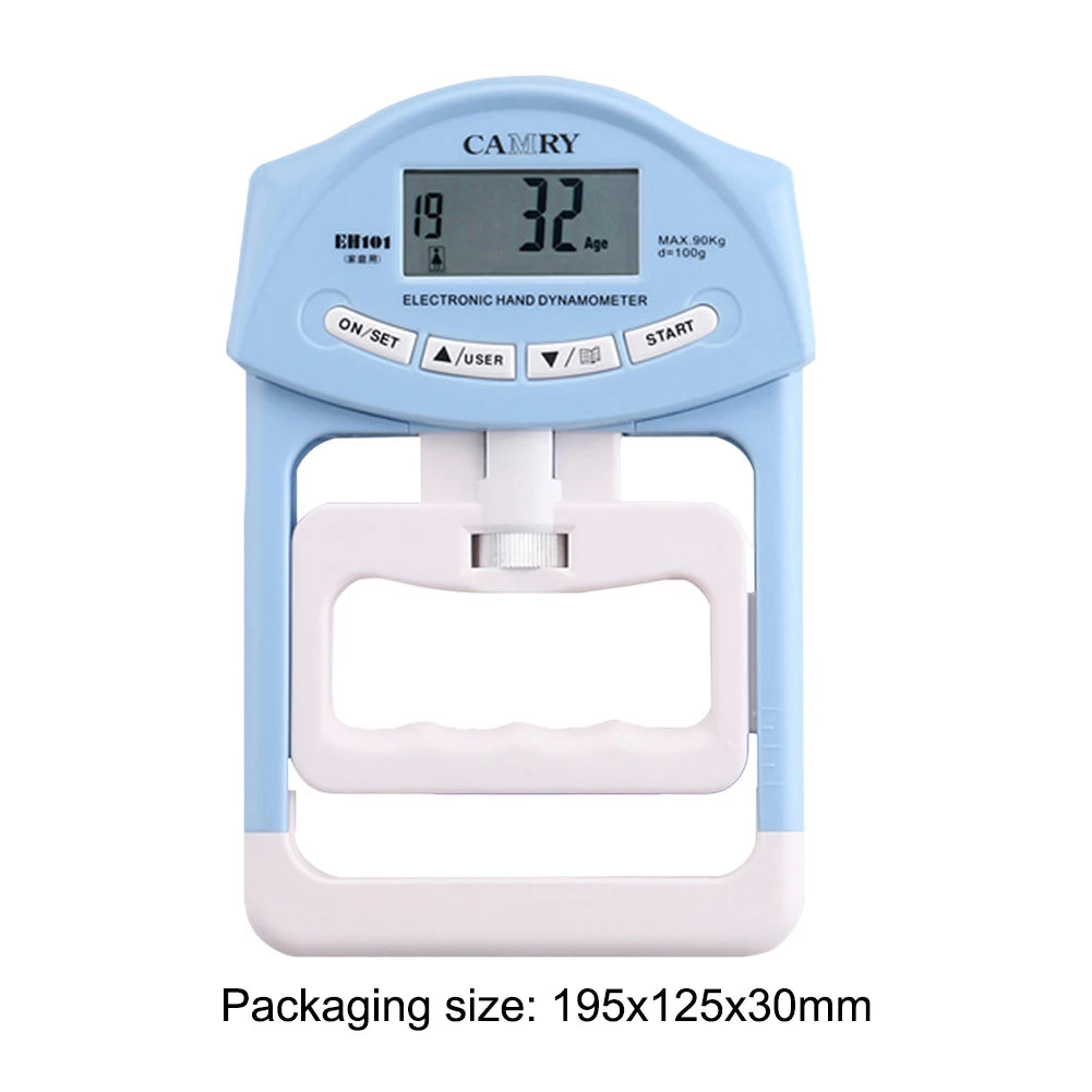 Grip Strength Tester 268Lbs/120Kg Digital Hand Dynamometer