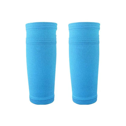 1 Pair Football Shin Pads Socks Guard Sleeves