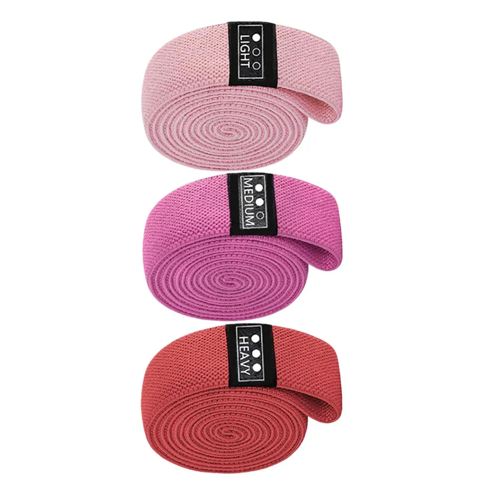 3Pcs Long Resistance Exercise Bands