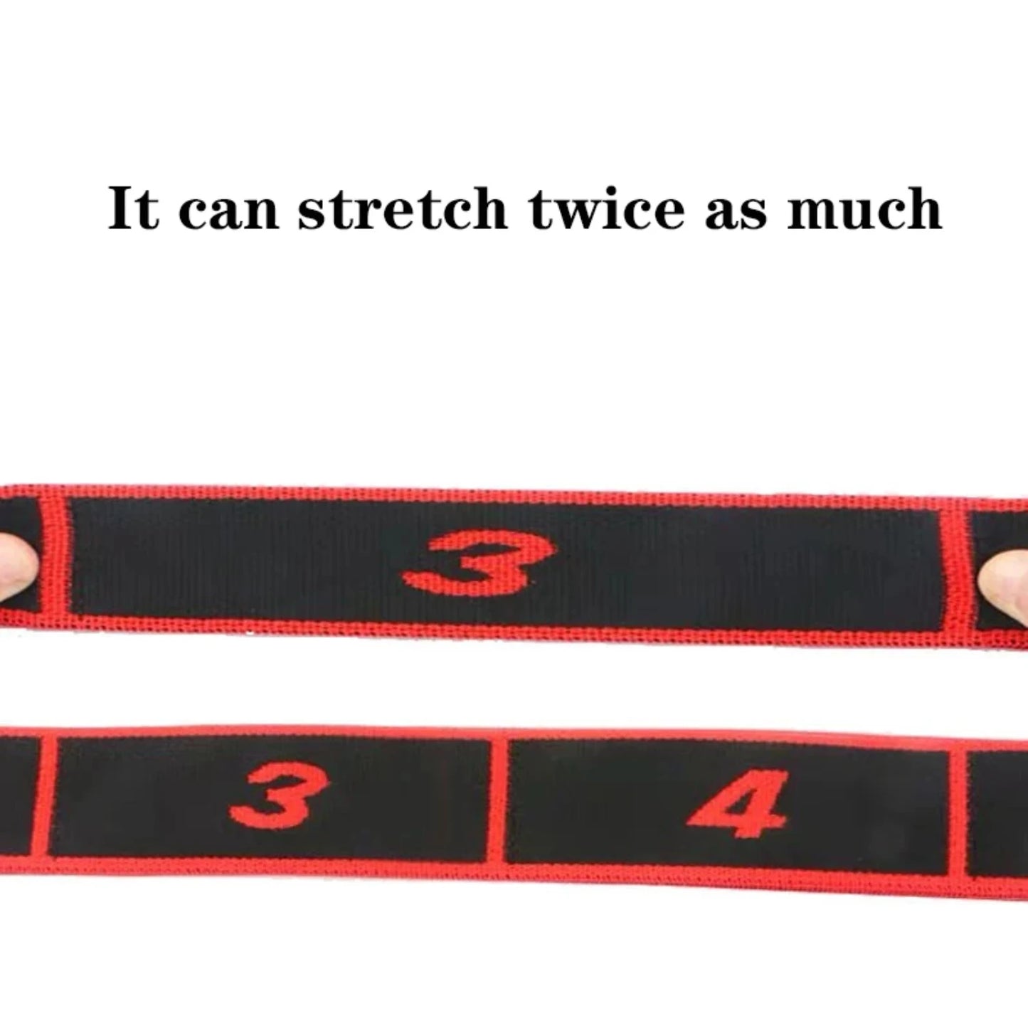 Stretchable & Durable Elastic Polyester Yoga Pull Strap Belt