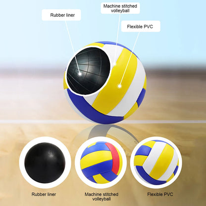 Size 5 Volleyball Professional Competition Volleyball Beach Volleyball Recreational Volleyball for Gym Beach