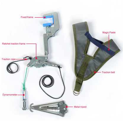 Adjustable Pain Relief Portable Door Suspension Posture Correction Head Massager Set