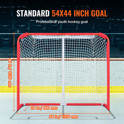 Portable Lightweight Steel Youth Street Hockey Net Goal