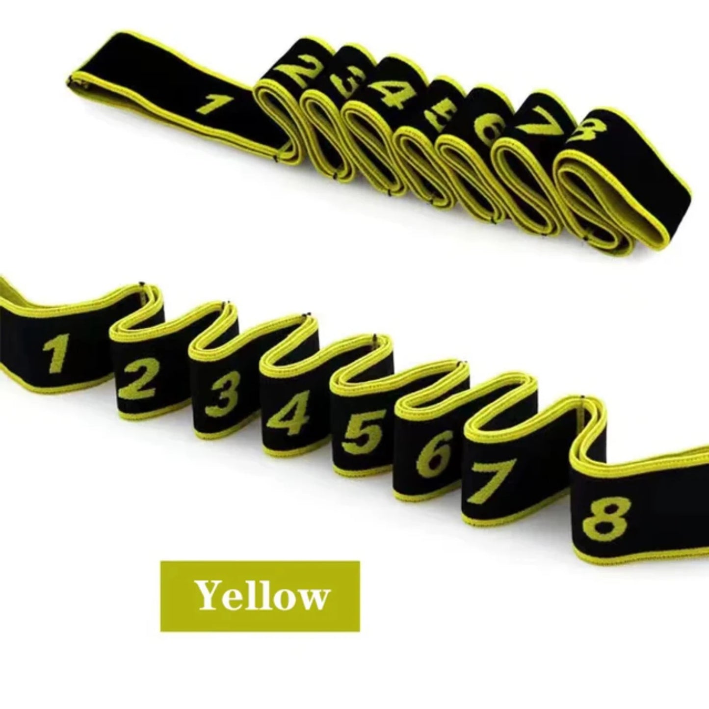 Stretchable & Durable Elastic Polyester Yoga Pull Strap Belt