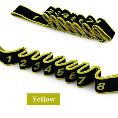 Stretchable & Durable Elastic Polyester Yoga Pull Strap Belt