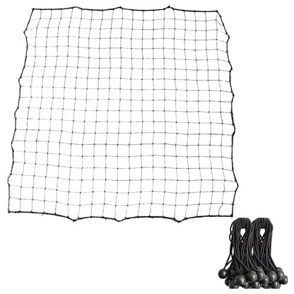 Soccer Rebounder Net with 20 Elastic Ropes