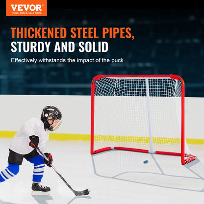 Portable Lightweight Steel Youth Street Hockey Net Goal