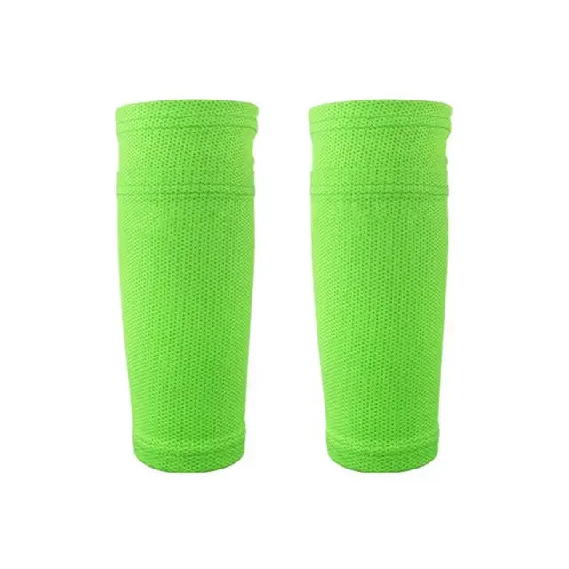 1 Pair Football Shin Pads Socks Guard Sleeves