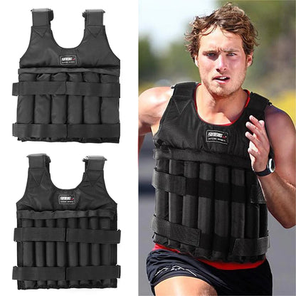 Loading Weight Vest Jacket for Running Training