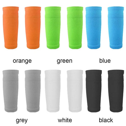 1 Pair Football Shin Pads Socks Guard Sleeves