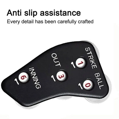 4 Wheel Non-Slip Baseball Umpire Clicker