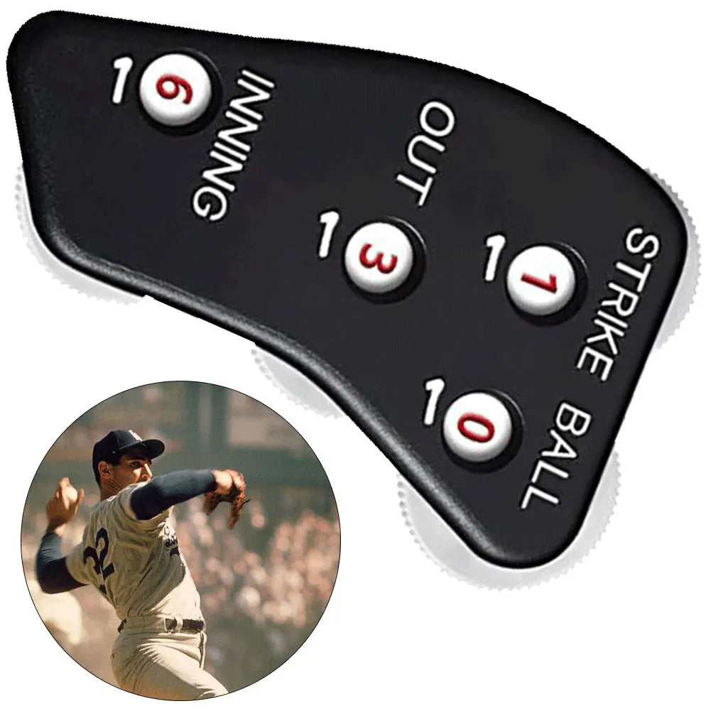 4 Wheel Non-Slip Baseball Umpire Clicker