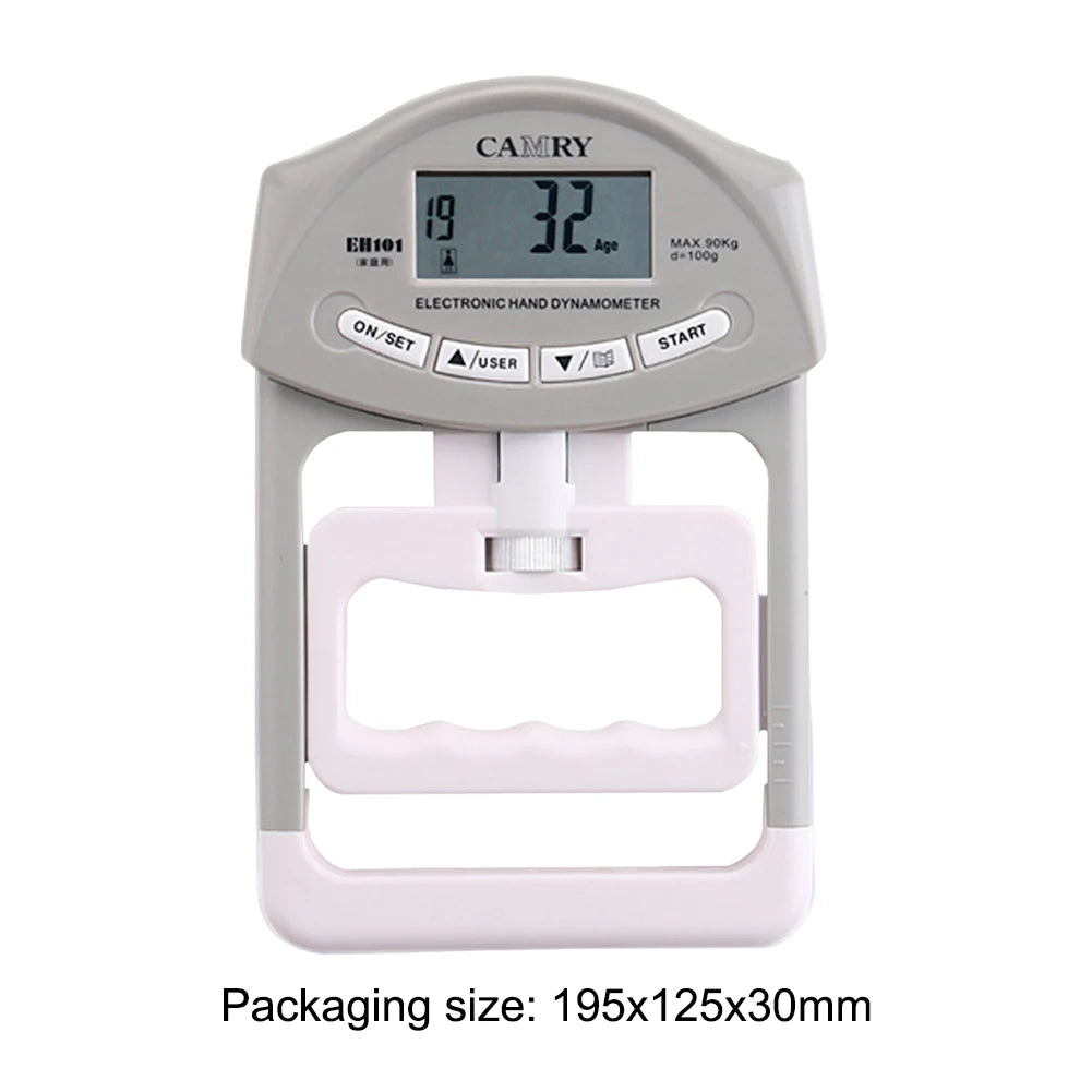 Grip Strength Tester 268Lbs/120Kg Digital Hand Dynamometer
