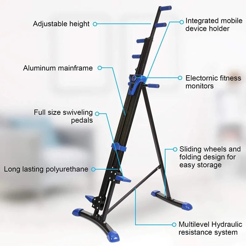 Vertical Climber Machine Combined Resistance Training and High-Intensity Cardio
