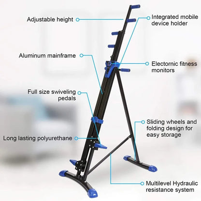 Vertical Climber Machine Combined Resistance Training and High-Intensity Cardio