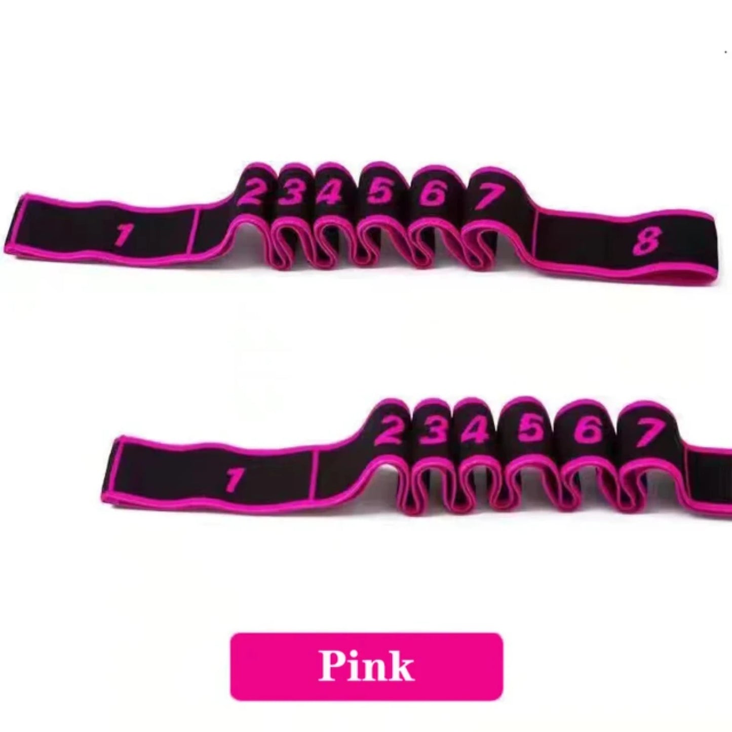 Stretchable & Durable Elastic Polyester Yoga Pull Strap Belt