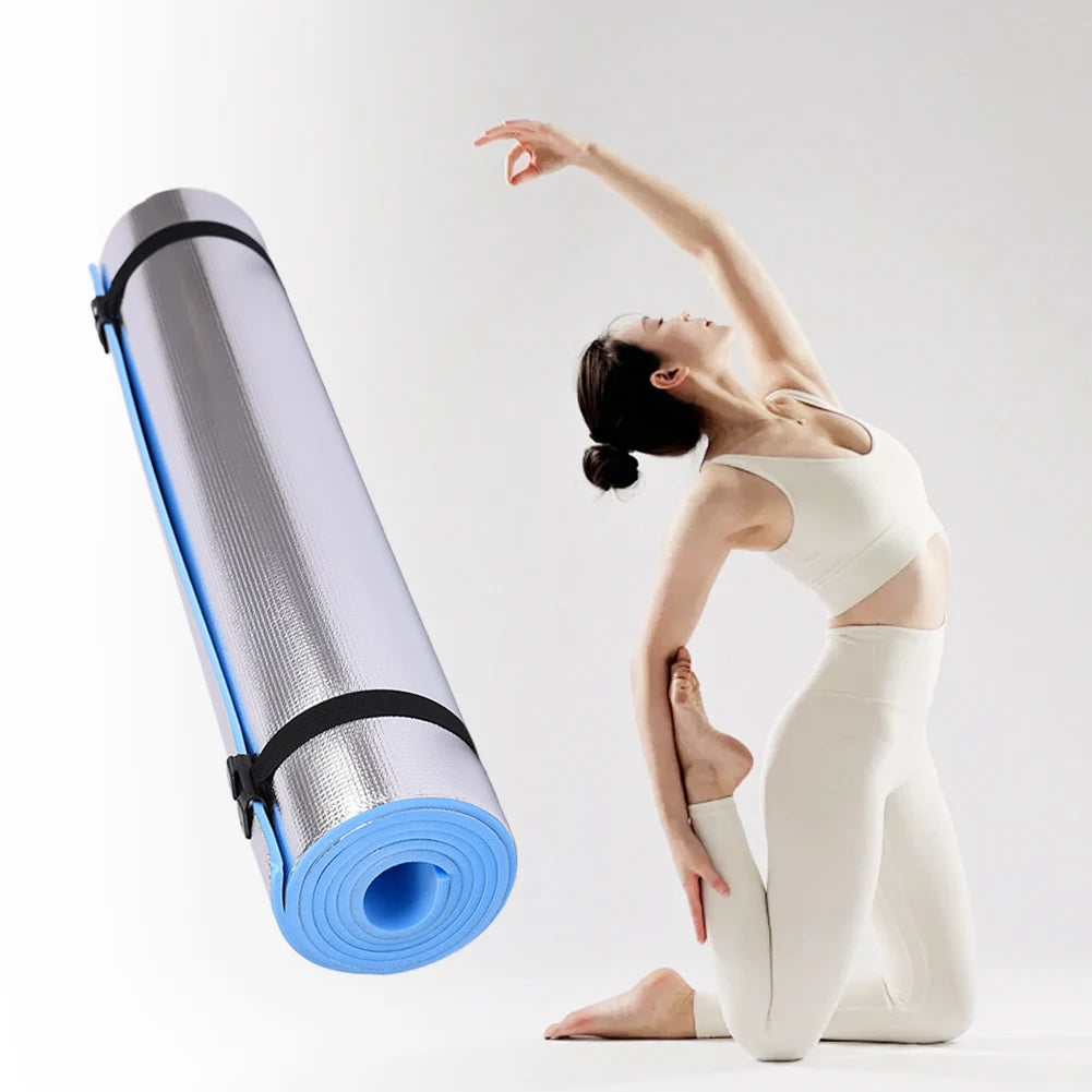 Thickened Aluminum Membrane Waterproof Yoga Mat
