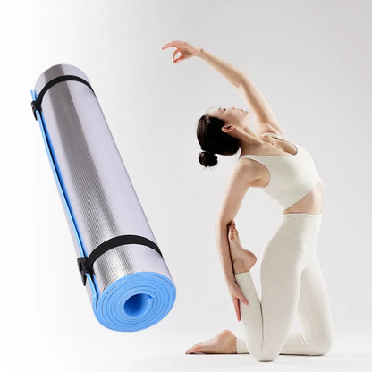 Thickened Aluminum Membrane Waterproof Yoga Mat