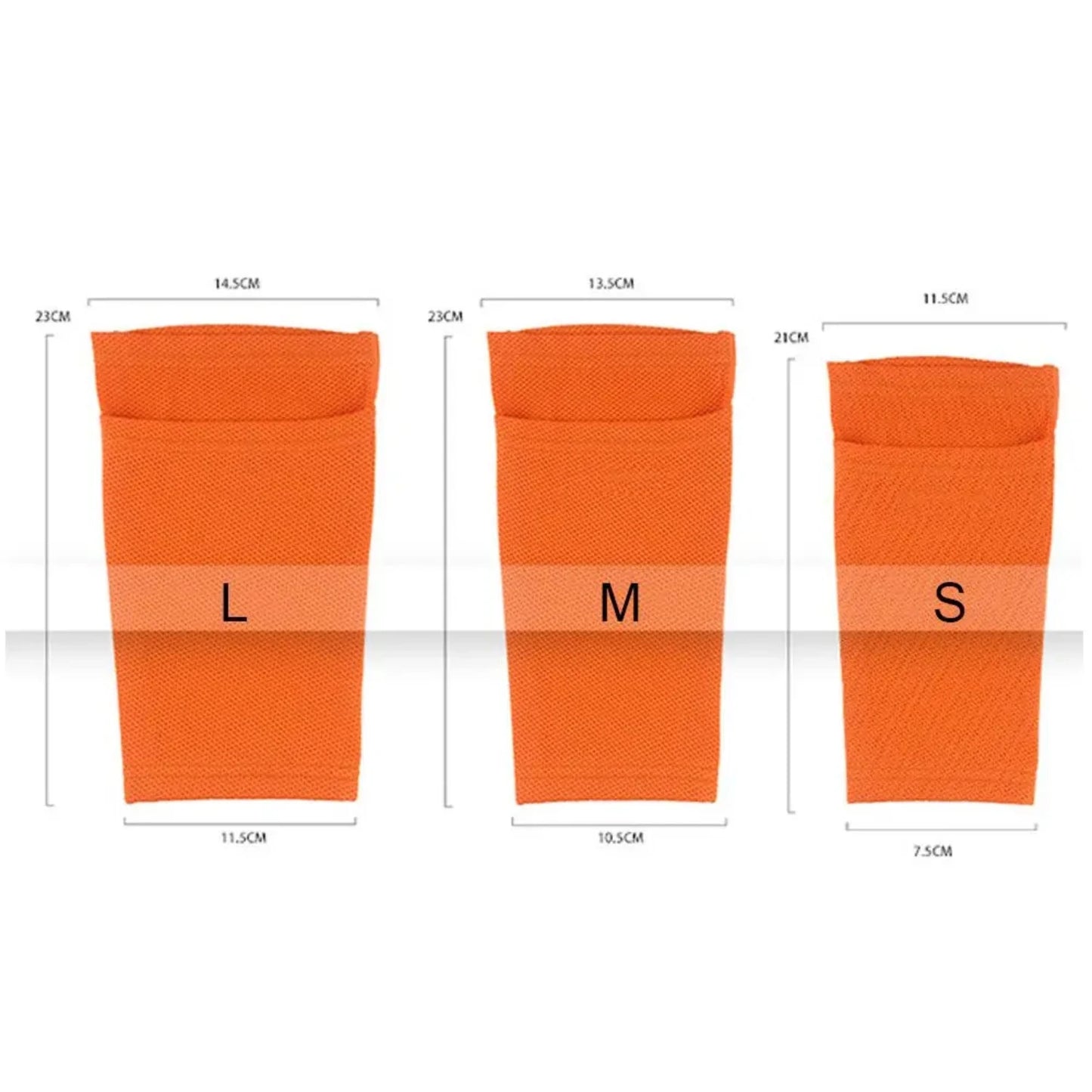 1 Pair Football Shin Pads Socks Guard Sleeves