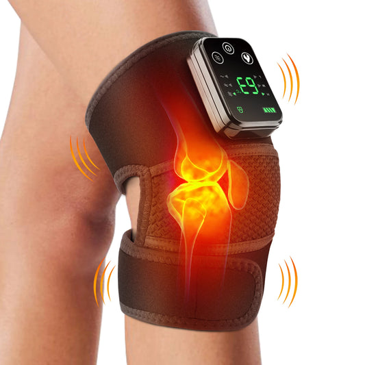 3 in 1 Cordless Thermal Knee Pad Knee Shoulder Massager Vibration