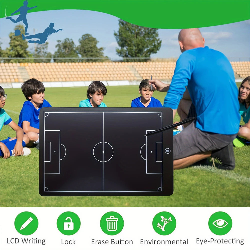 16 Inch LCD Electronic Football Tactical Board with